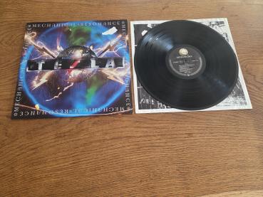 Tesla Mechanical Resonance 1986 Geffen Records 924120-1 Deutsche Pressung NM/VG(Leichter Abriss Frontcover)